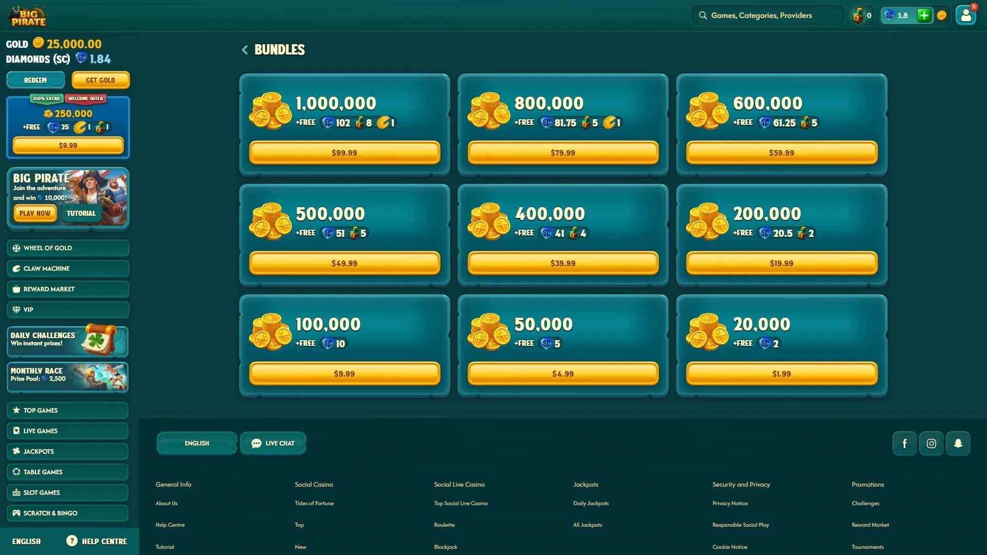 Coin Packages